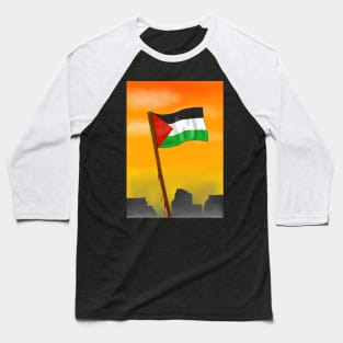 Free Palestine Baseball T-Shirt